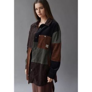 Corduroy shacket